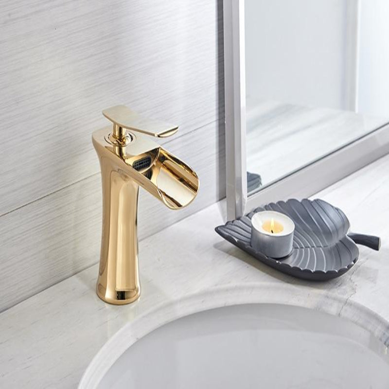 Waterfall Single Handle Basin Faucet