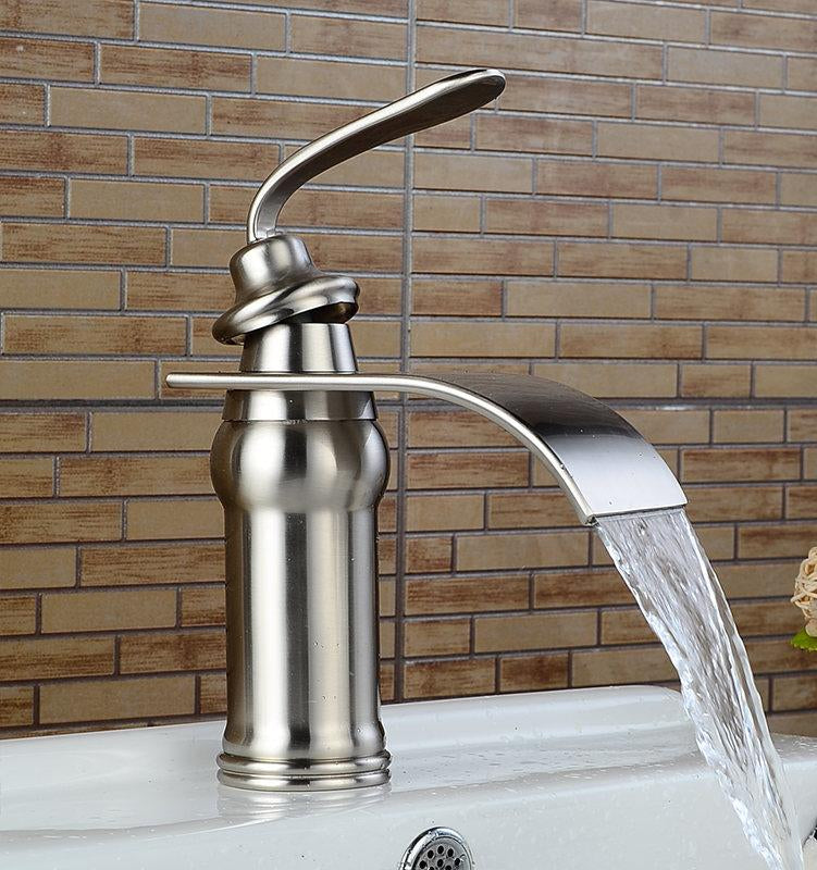 Ames - Vintage Brass Waterfall Faucet