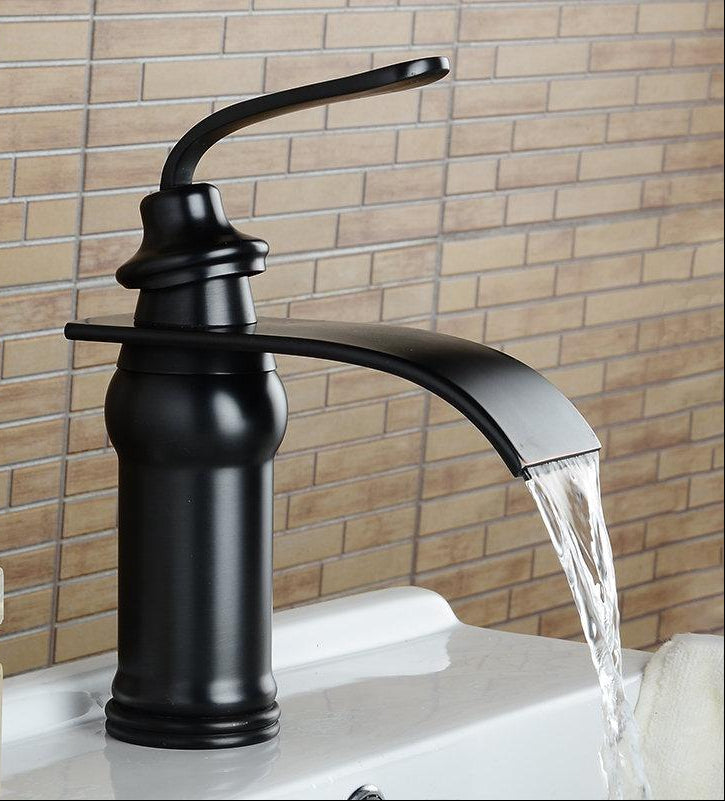 Ames - Vintage Brass Waterfall Faucet